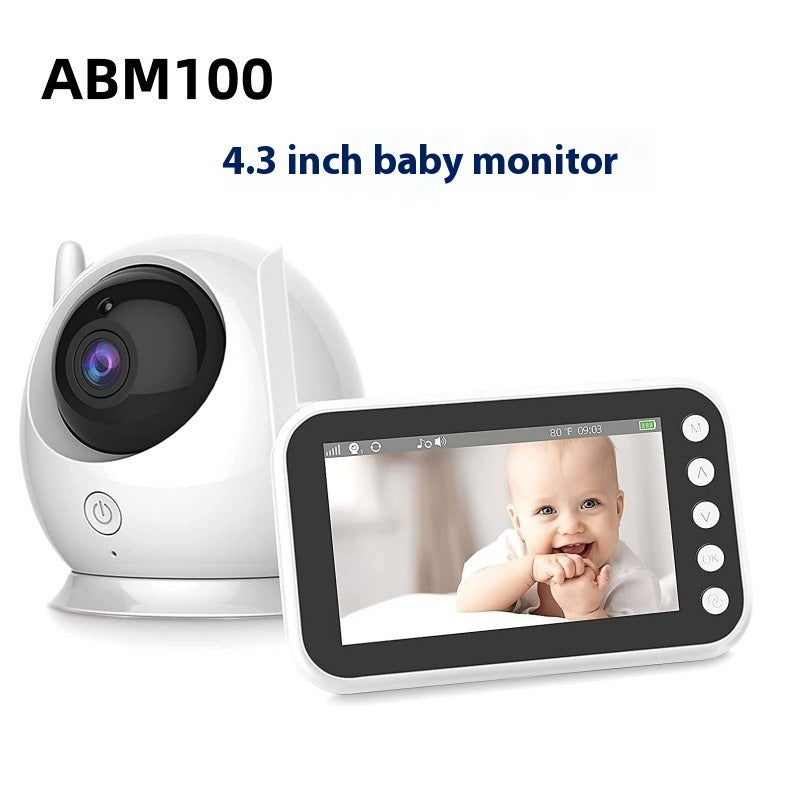 Wireless Voice Intercom With Screen Baby Monitor Sleep Children Monitoring