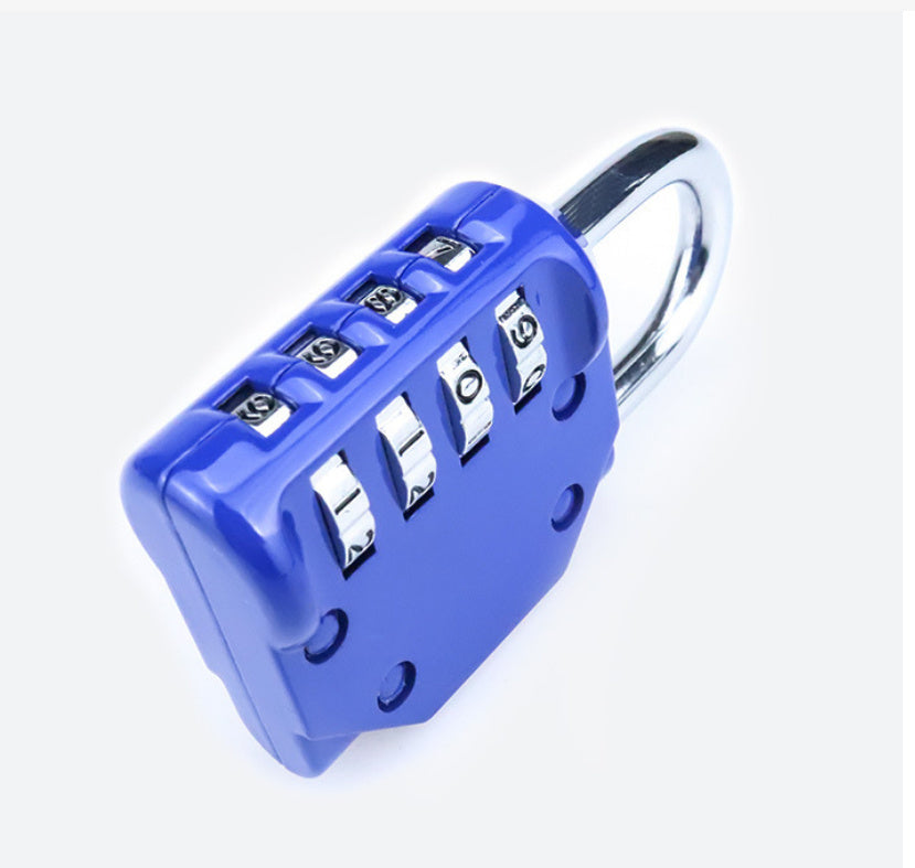 Large Zinc Alloy Combination Lock Padlock Anti-theft