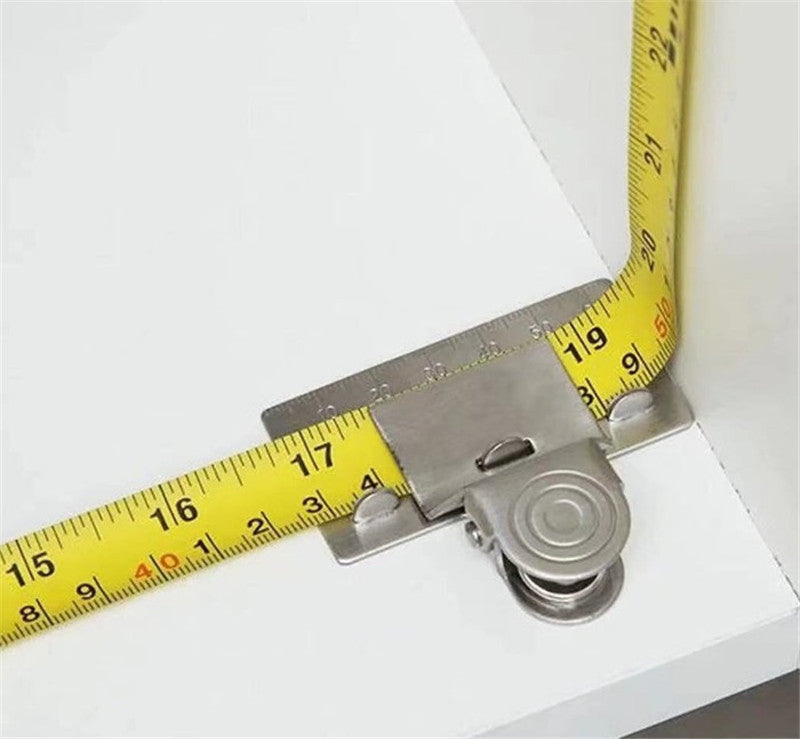 Measuring Clamp, Tape Measure, Curling Clamp, Measuring Rule Fixing Clip