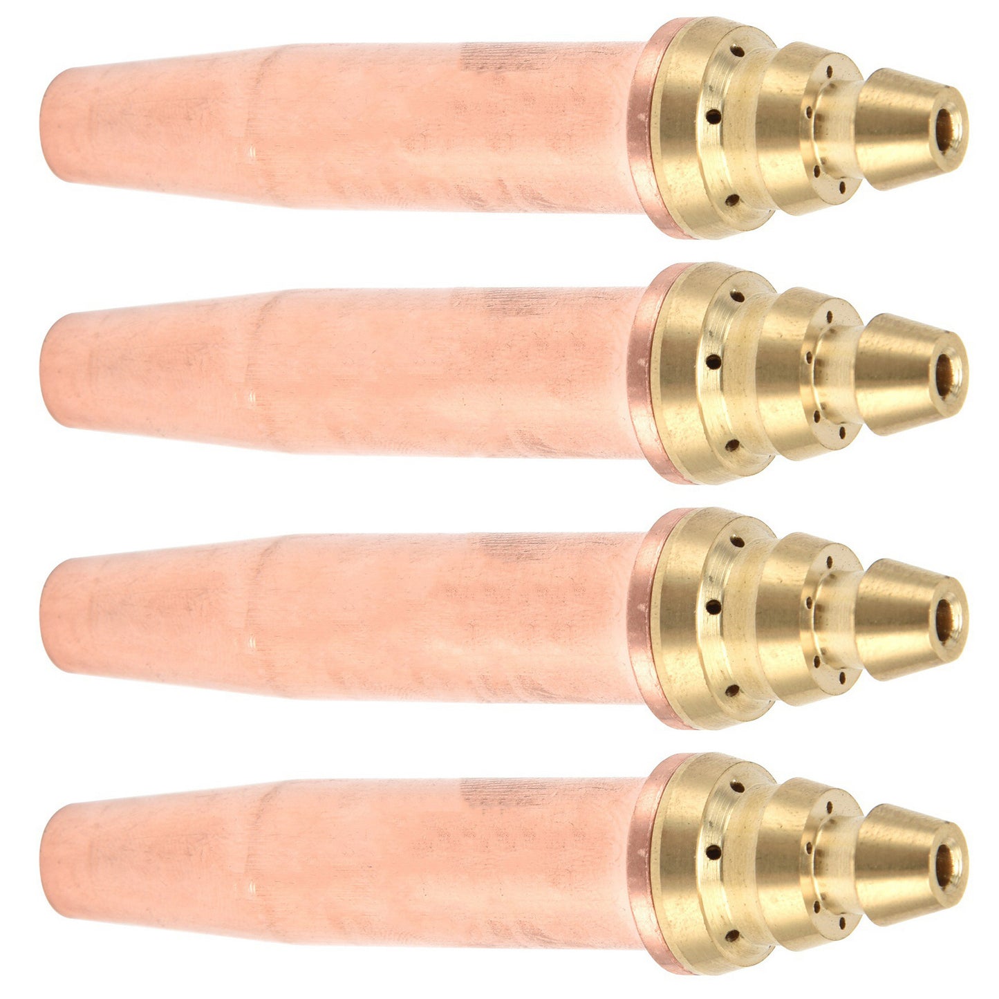 4Pcs Propane Cutting Torch Tips High Temperature Resistance Fast Cutting Isobaric Cutting Nozzle2#