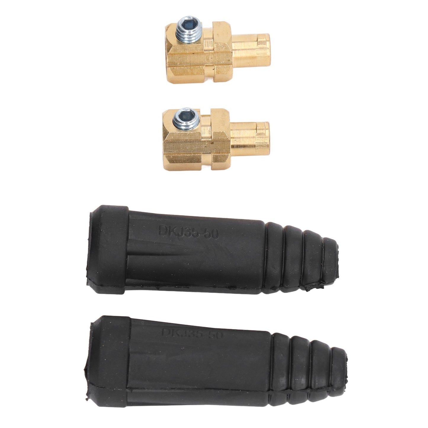 Welding Cable Quick Connector Rubber Brass Welding Machine Quick Fitting Oil Resistance