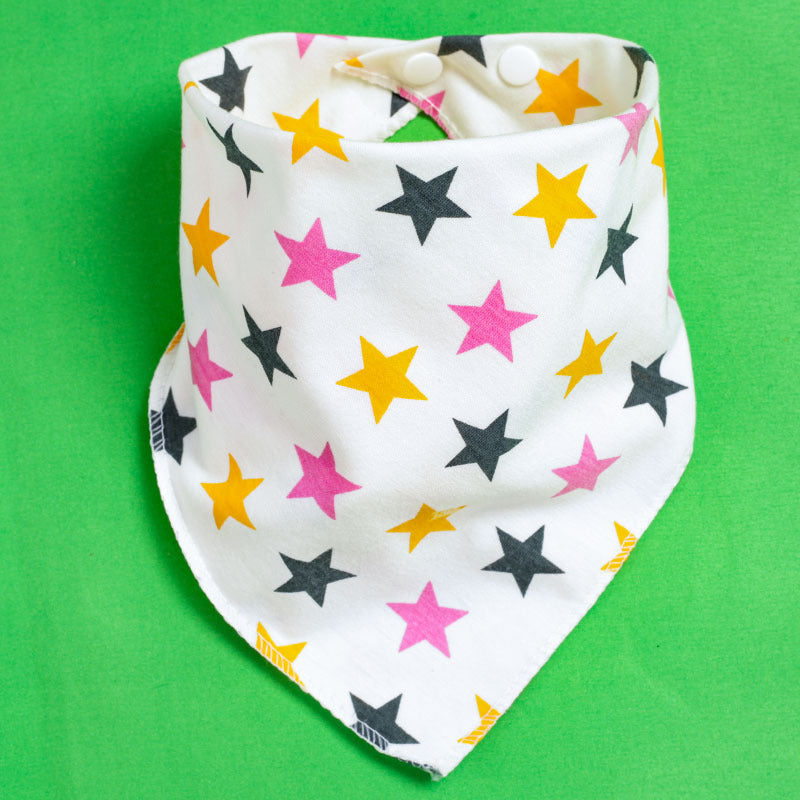 Baby Drooling Towel Baby Triangle Towel Double Layer According To The Buckle Newborn Children's Headscarf Bib Scarf