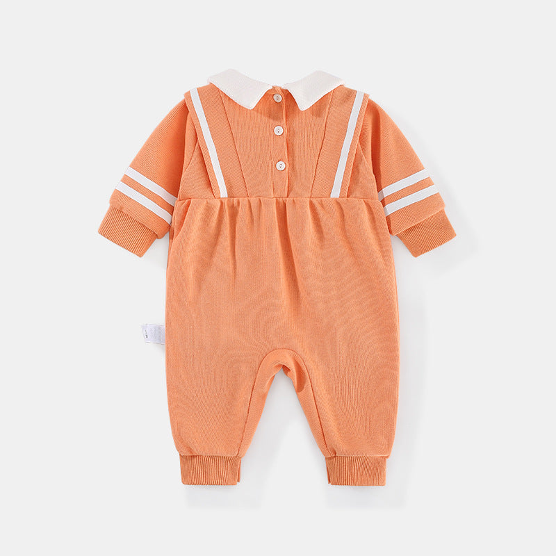 Baby Clothes Autumn New Girl Baby Korean Version Baby Clothes Rorobell Long Sleeve Romper Baby One-Piece Clothes