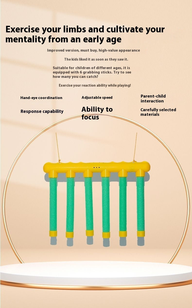 Eye Disease, Hand Speed, Stick Grabbing Machine Training Game Props