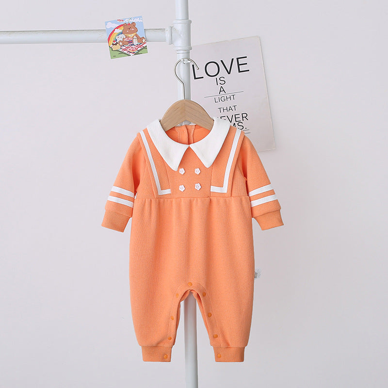 Baby Clothes Autumn New Girl Baby Korean Version Baby Clothes Rorobell Long Sleeve Romper Baby One-Piece Clothes