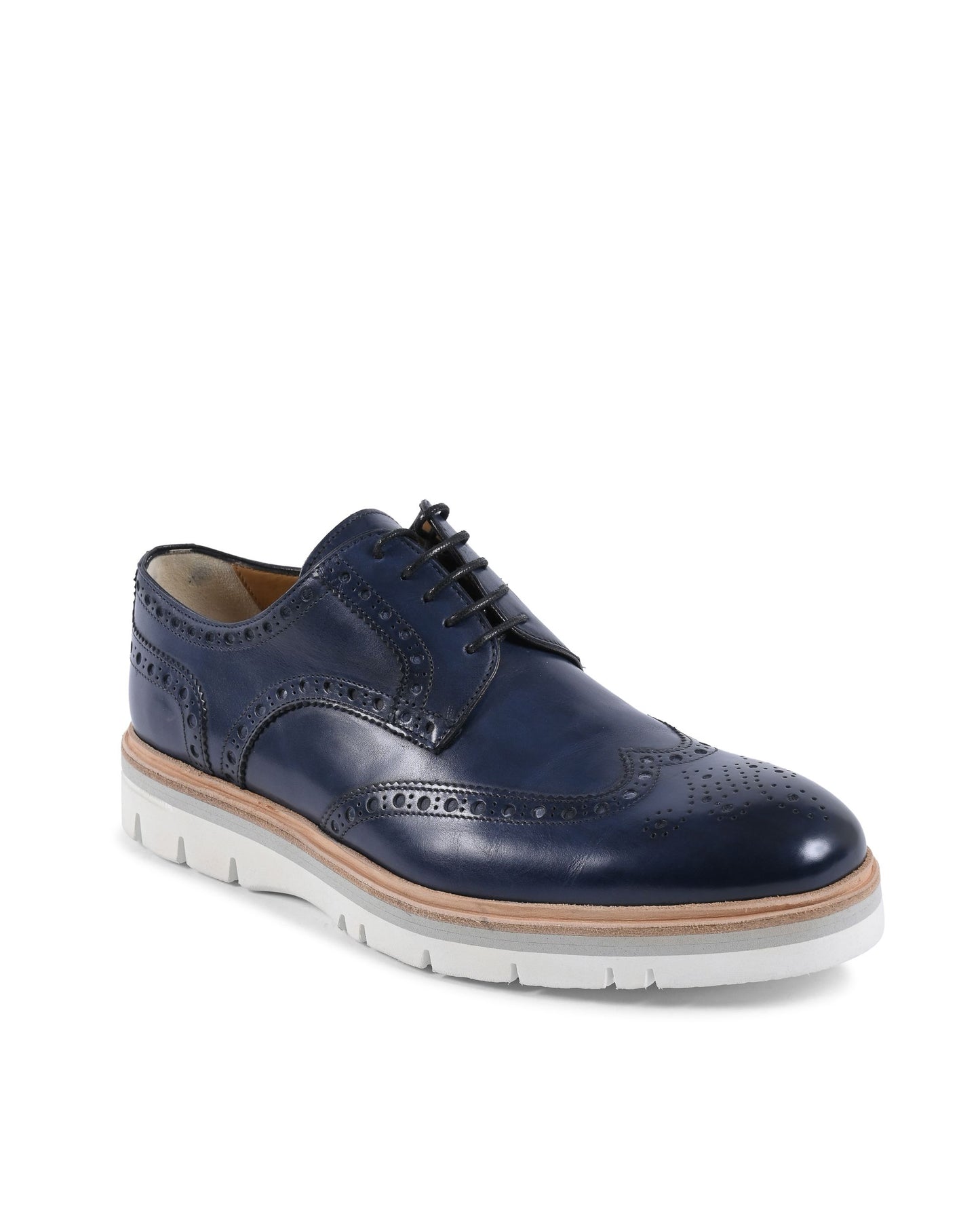 Dee Ocleppo Herren Brogue Schuhe EB131 VIT BLU SC LUC GALLO