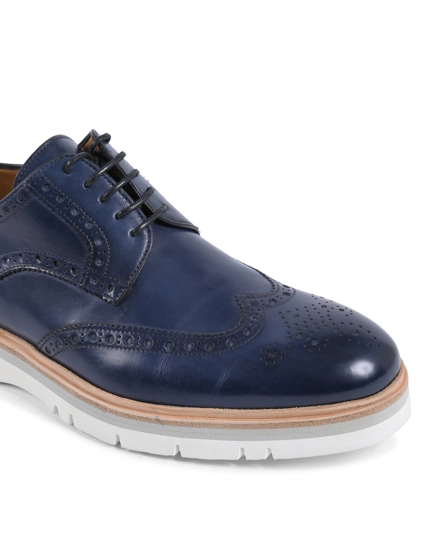 Dee Ocleppo Herren Brogue Schuhe EB131 VIT BLU SC LUC GALLO