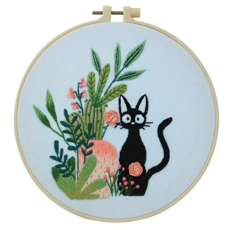 DIY  Cat Series Art  semi finished products