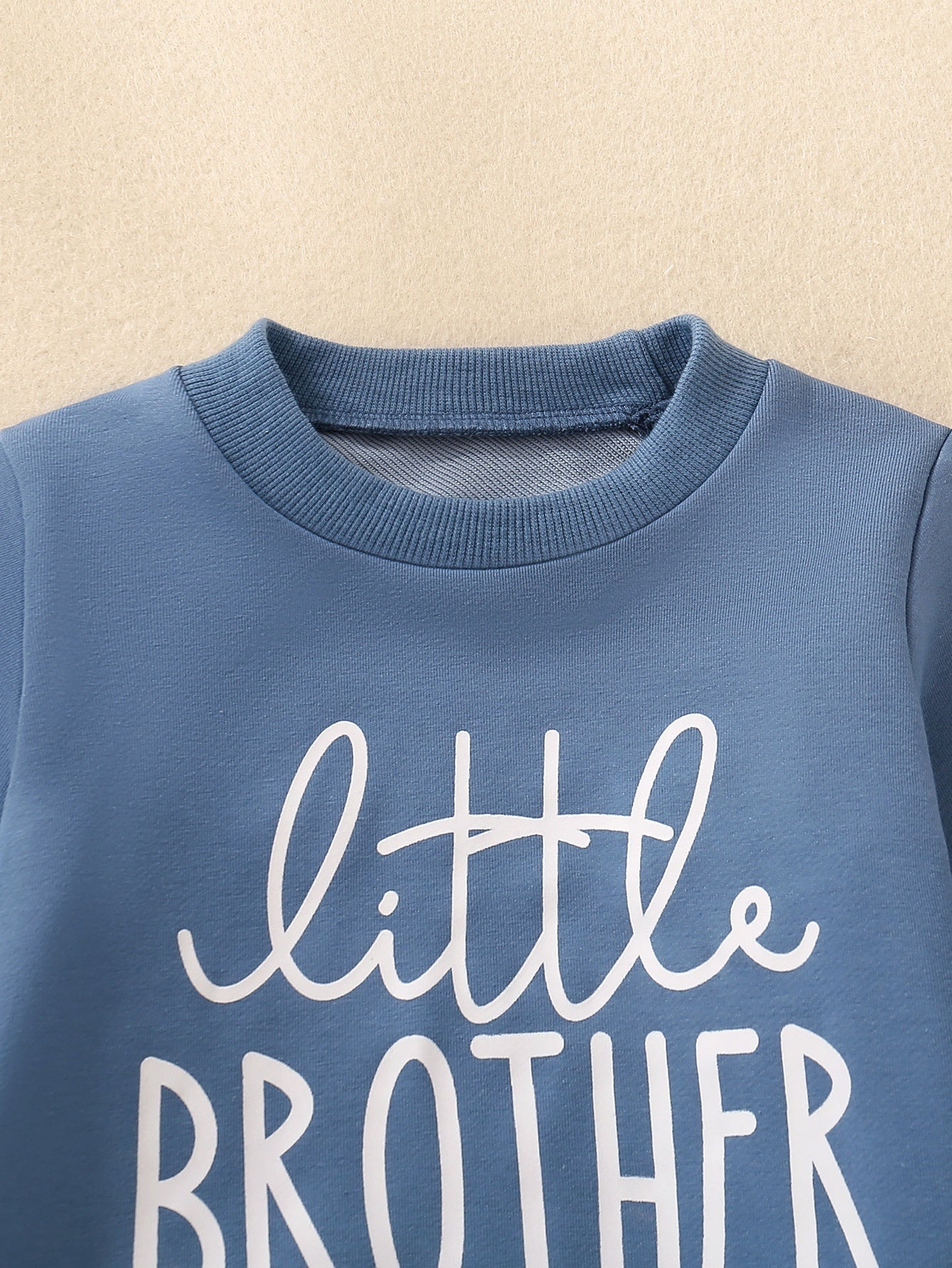 Boys And Girls Letter Sweater Suit