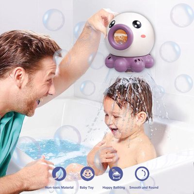 Baby Bath Water Toys Rotating Spray Octopus Baby Bathroom Shower Children's Bath Toys