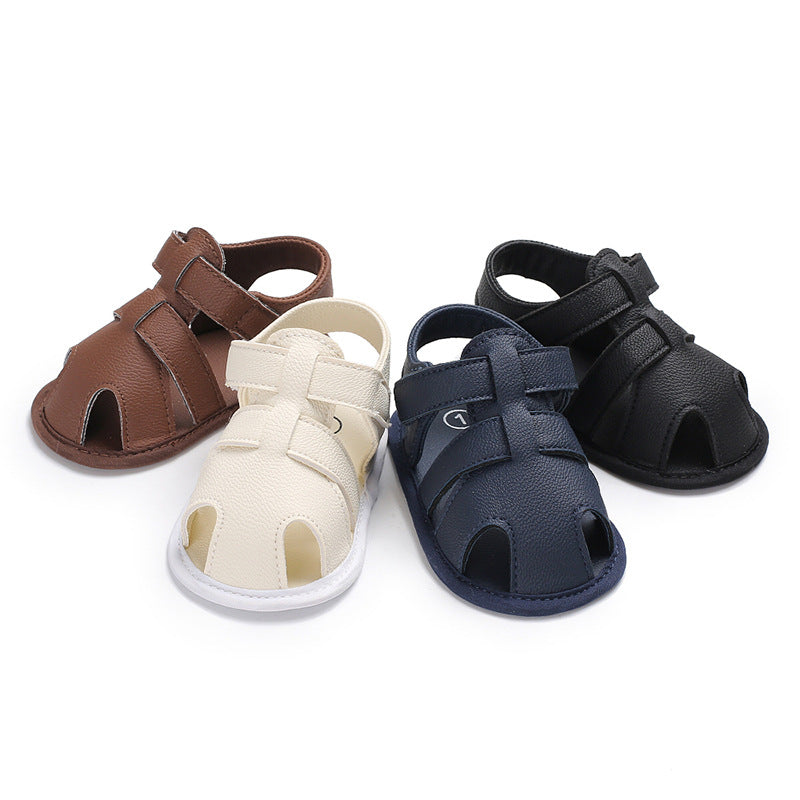 Baby Shoes Summer Baby Boy 0-1 Years Old Solid Color Sandals Toddler Shoes