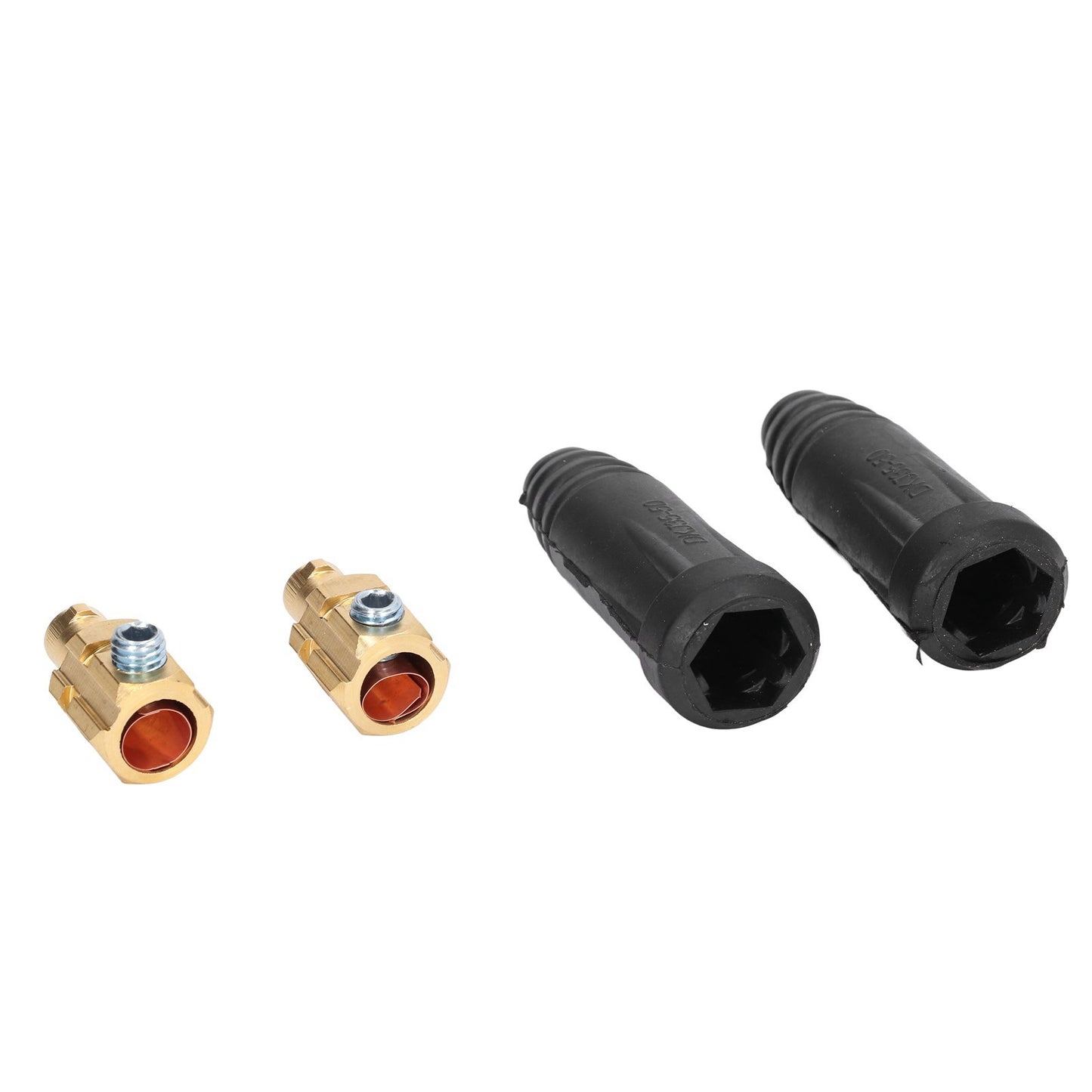 Welding Cable Quick Connector Rubber Brass Welding Machine Quick Fitting Oil Resistance