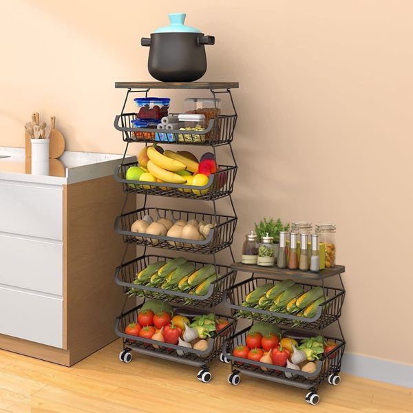 6-layer Fruit Basket Rack, Not Shipped On Weekends