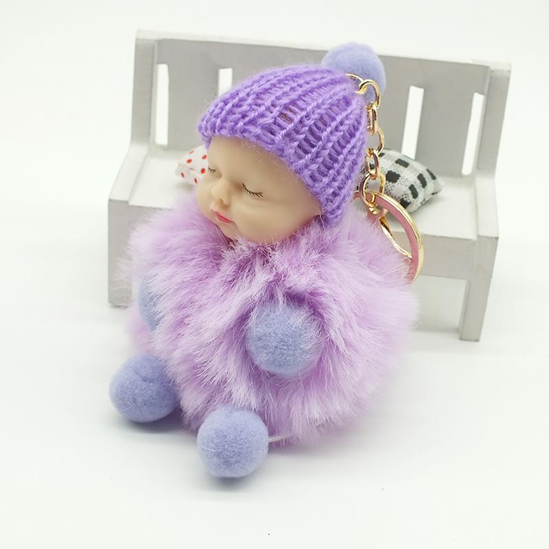 Sleeping Baby Doll Key Chains