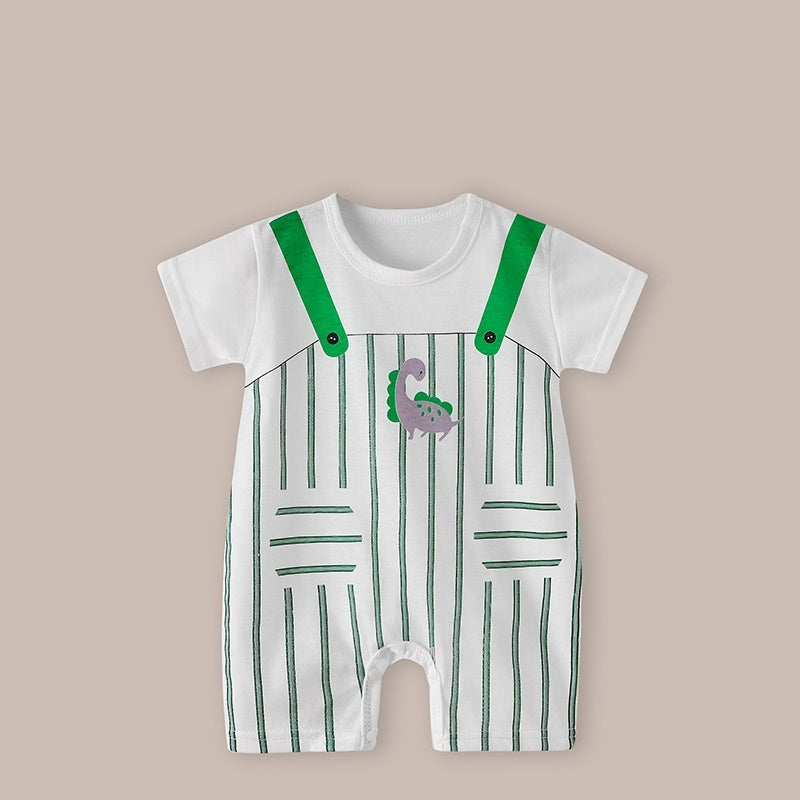 Baby Thin Short Sleeve Newborn Baby Child Jumpsuit Romper