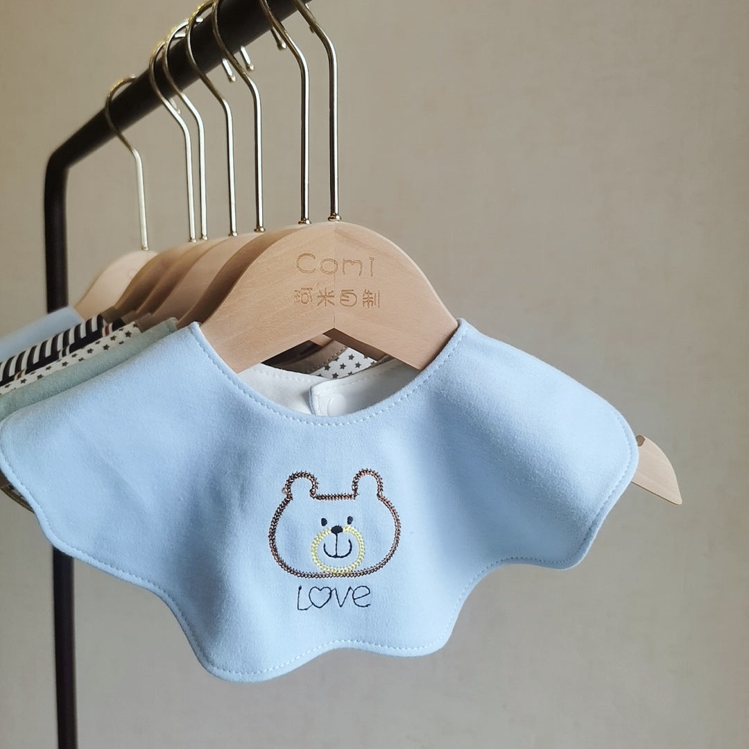 Baby Boy Saliva Towel Baby Bib Cotton Boy Baby Gentleman Bow Tie Fake Collar Waterproof Bib