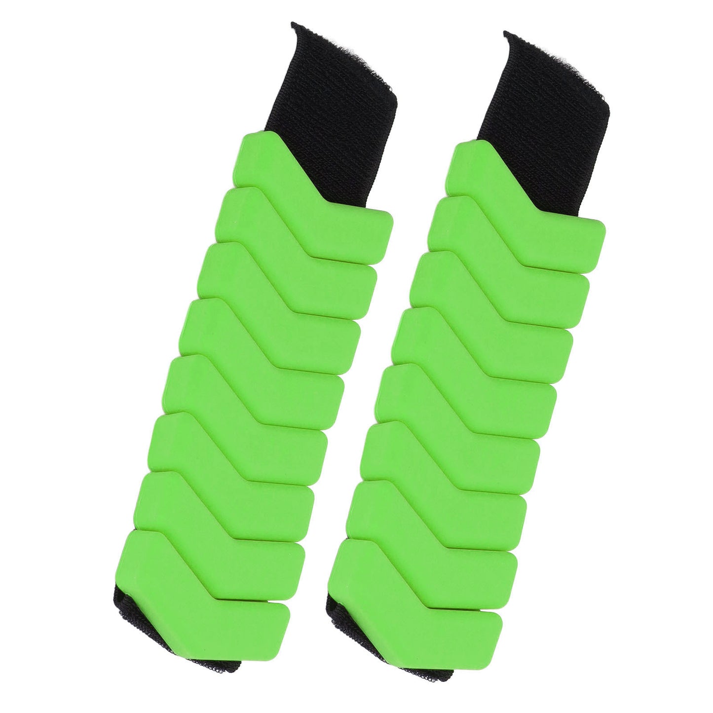 1 Pair Resin Weight Bearing Bracelet Adjustable Wrist Ankle Weights Belt for Fitness Sports Green