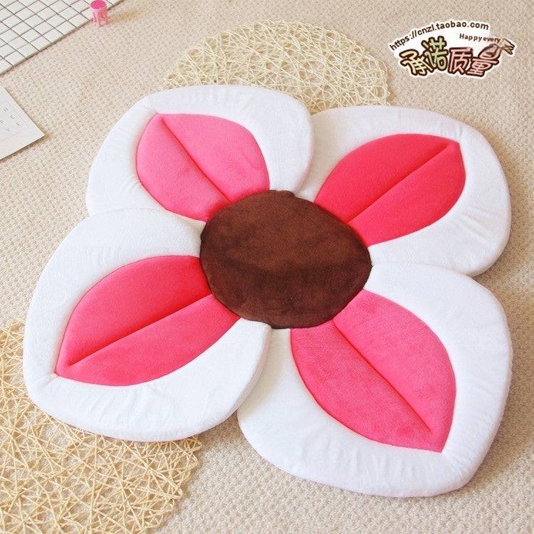 Bath Floral Cushion Bathtub Bath Mat