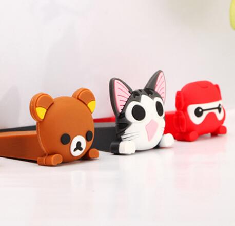 2pc/lot Baby Satefy Cartoon Door Stopper