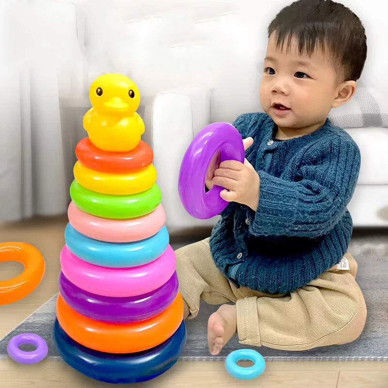 Montessori Baby Spielzeug Rolling Ball Kinder Montessori Pädagogisches Spiele Für Babys Stapeln Track Baby Entwicklung Spielzeug Kinder