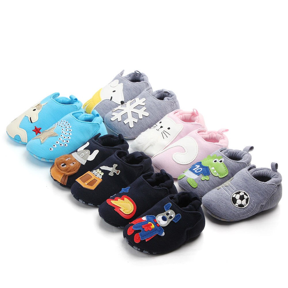 Baby Cartoon Shoes Babies Girl Boy Cute Snow Shoes