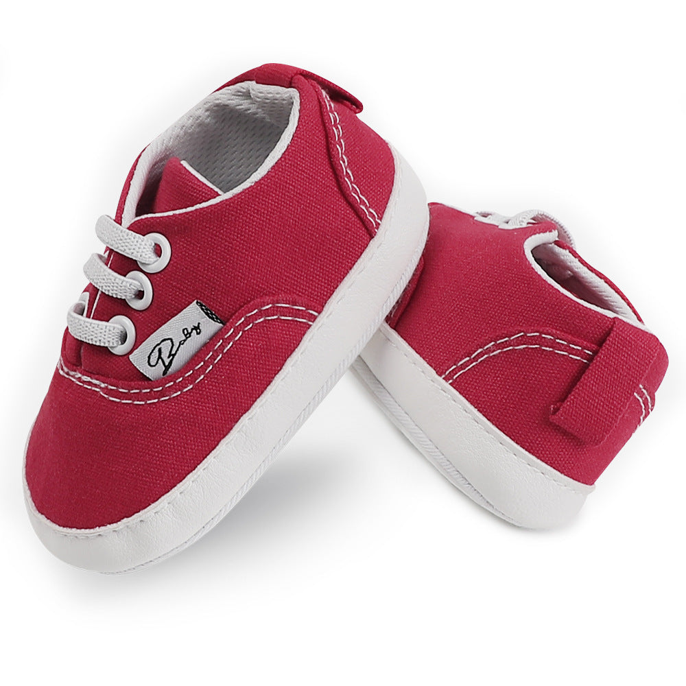 Baby Girls Canvas Shoes Children's Casual Sneakers