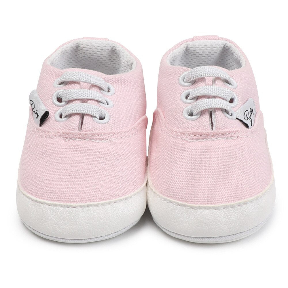 Baby Girls Canvas Shoes Children's Casual Sneakers