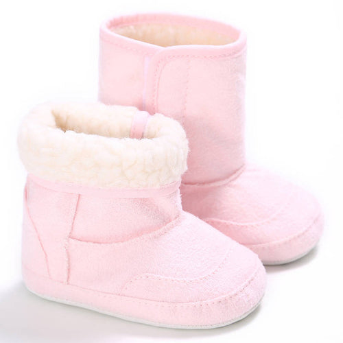 Baby Shoes Child Boot Newborn Thick Fur Booties