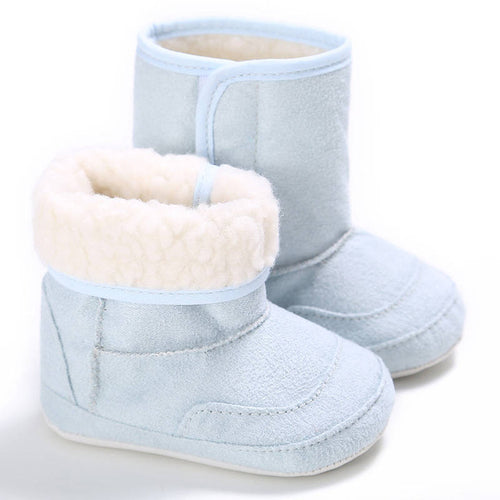 Baby Shoes Child Boot Newborn Thick Fur Booties