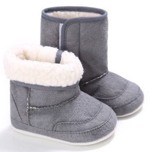 Baby Shoes Child Boot Newborn Thick Fur Booties