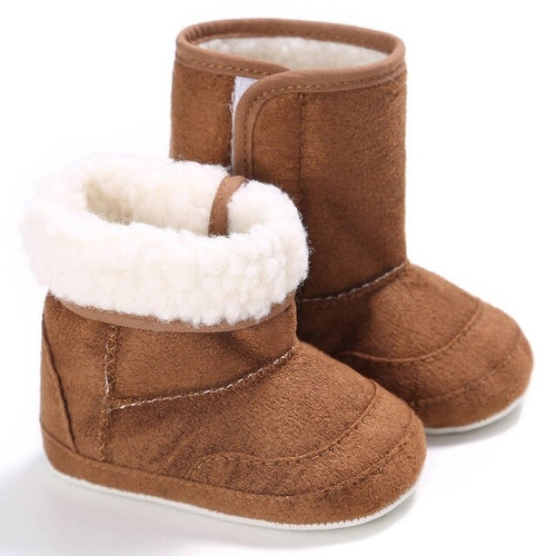 Baby Shoes Child Boot Newborn Thick Fur Booties