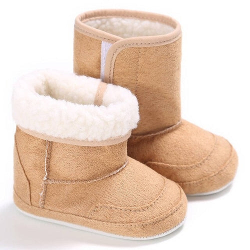 Baby Shoes Child Boot Newborn Thick Fur Booties