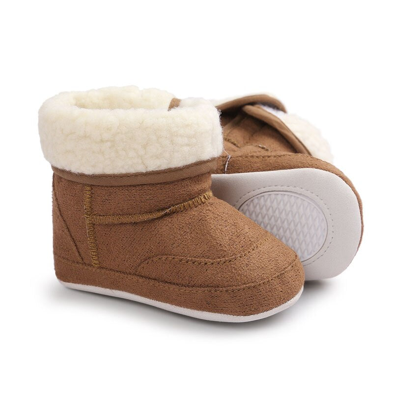 Baby Shoes Child Boot Newborn Thick Fur Booties