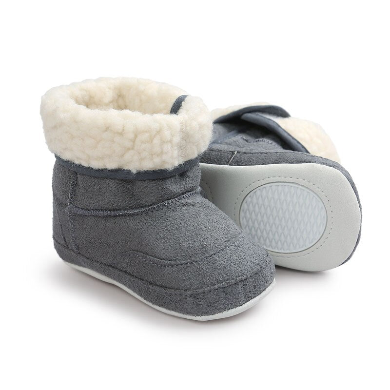 Baby Shoes Child Boot Newborn Thick Fur Booties