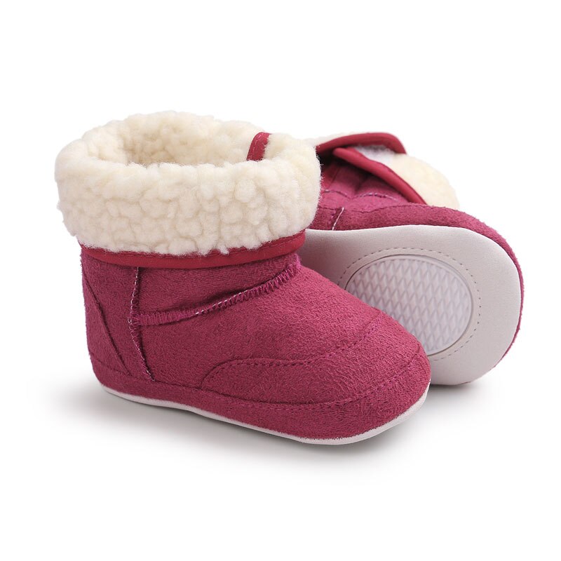 Baby Shoes Child Boot Newborn Thick Fur Booties