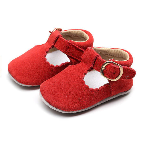 Baby Shoes Genuine Leather T bar Mary jane Infants