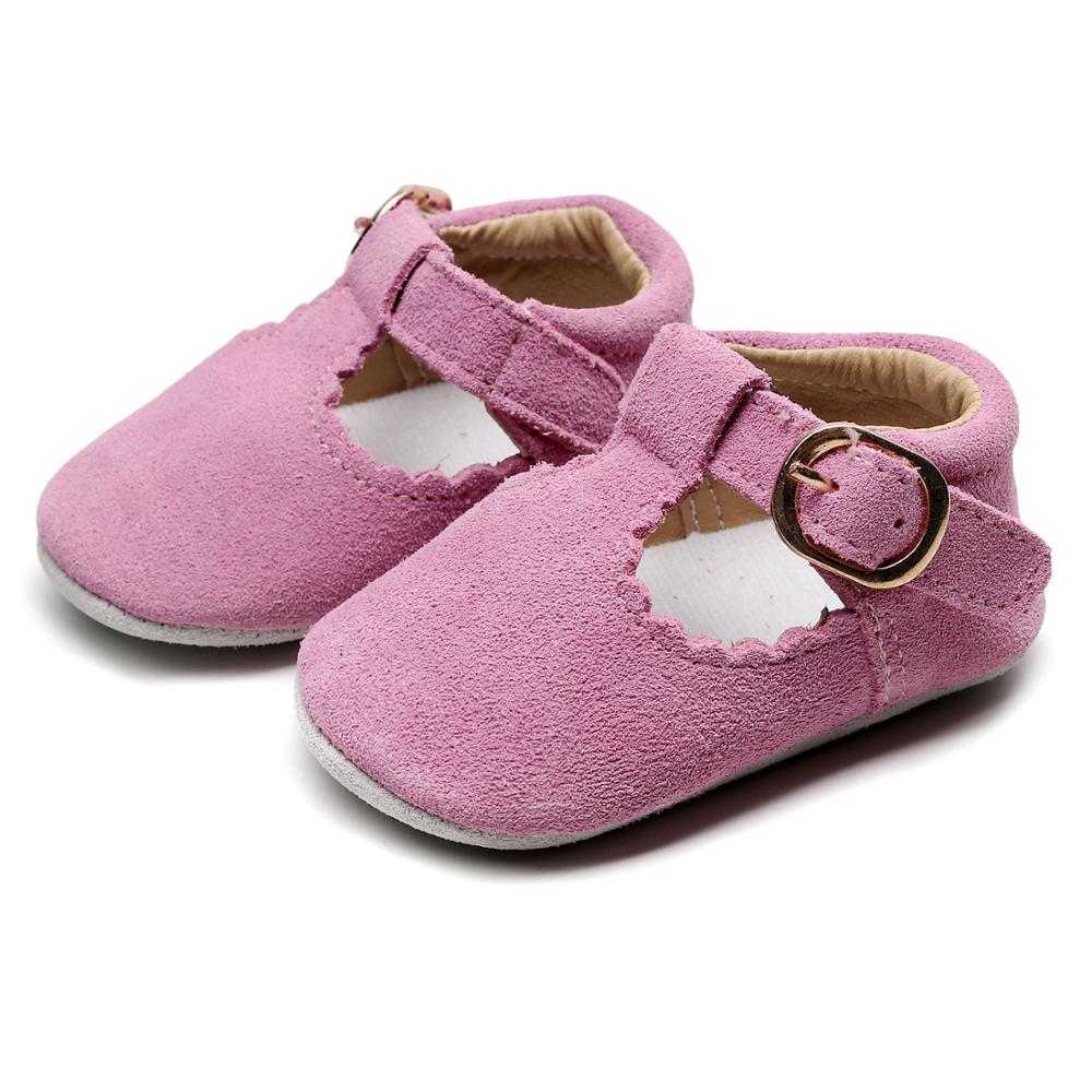 Baby Shoes Genuine Leather T bar Mary jane Infants