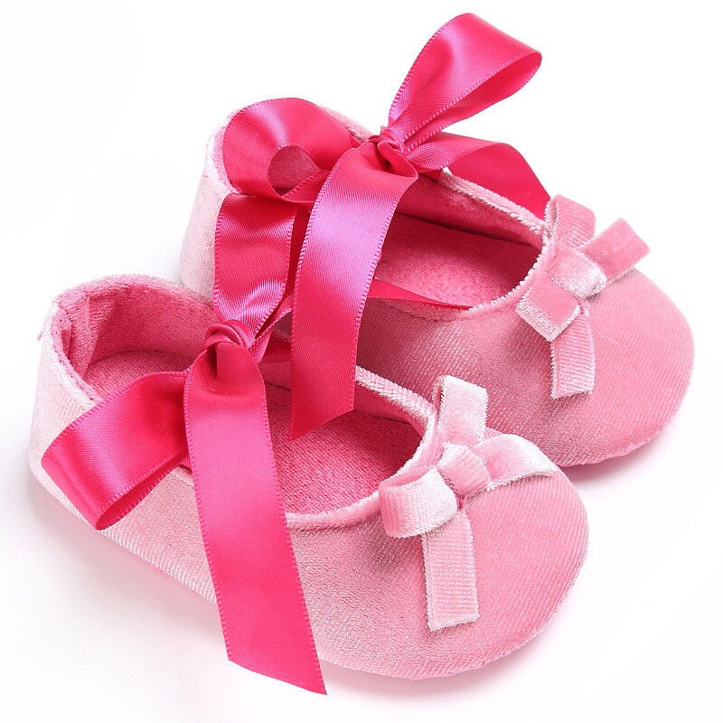 Baby Shoes Newborn Infant Pram Mary Jane Girls