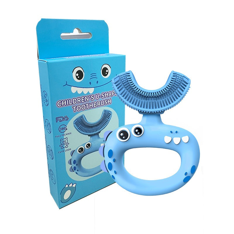 Children's toothbrush Tiktok silicone baby toothbrush