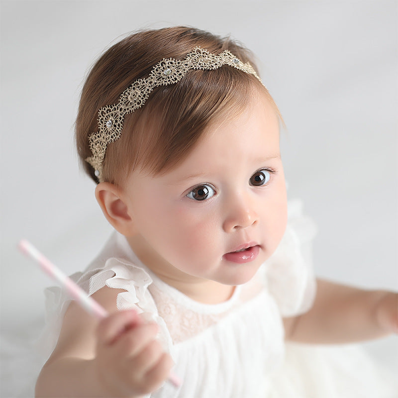 Children's Hair Accessories Baby Hair Band Little Baby Girl Headband Headdress Flower Head Flower