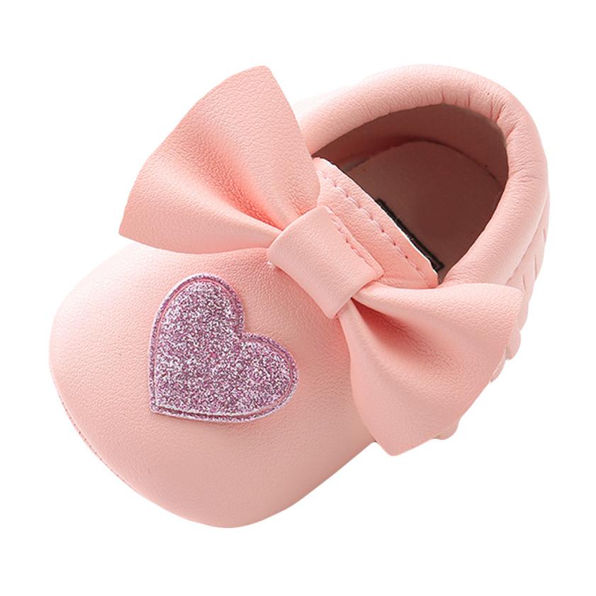 Children  Shores Baby Girl Sequins Bowknot Love