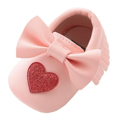 Children  Shores Baby Girl Sequins Bowknot Love