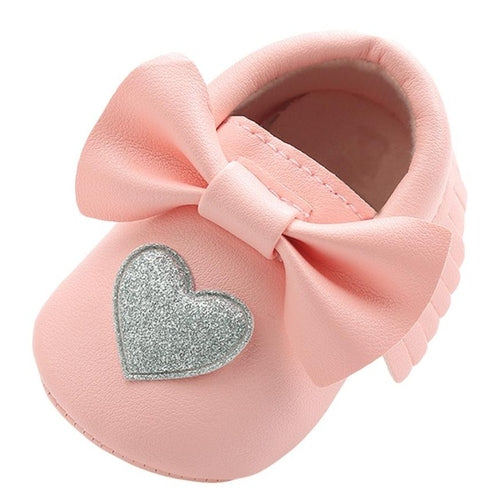 Children  Shores Baby Girl Sequins Bowknot Love