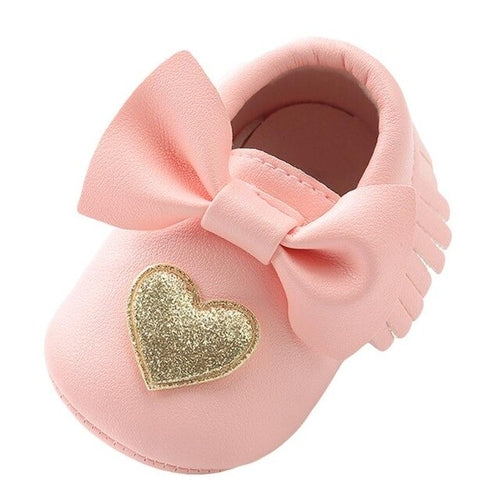 Children  Shores Baby Girl Sequins Bowknot Love