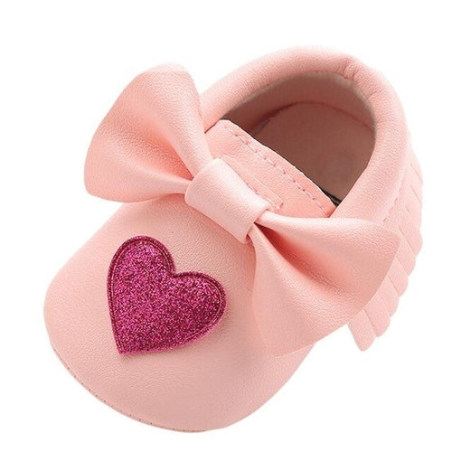 Children  Shores Baby Girl Sequins Bowknot Love