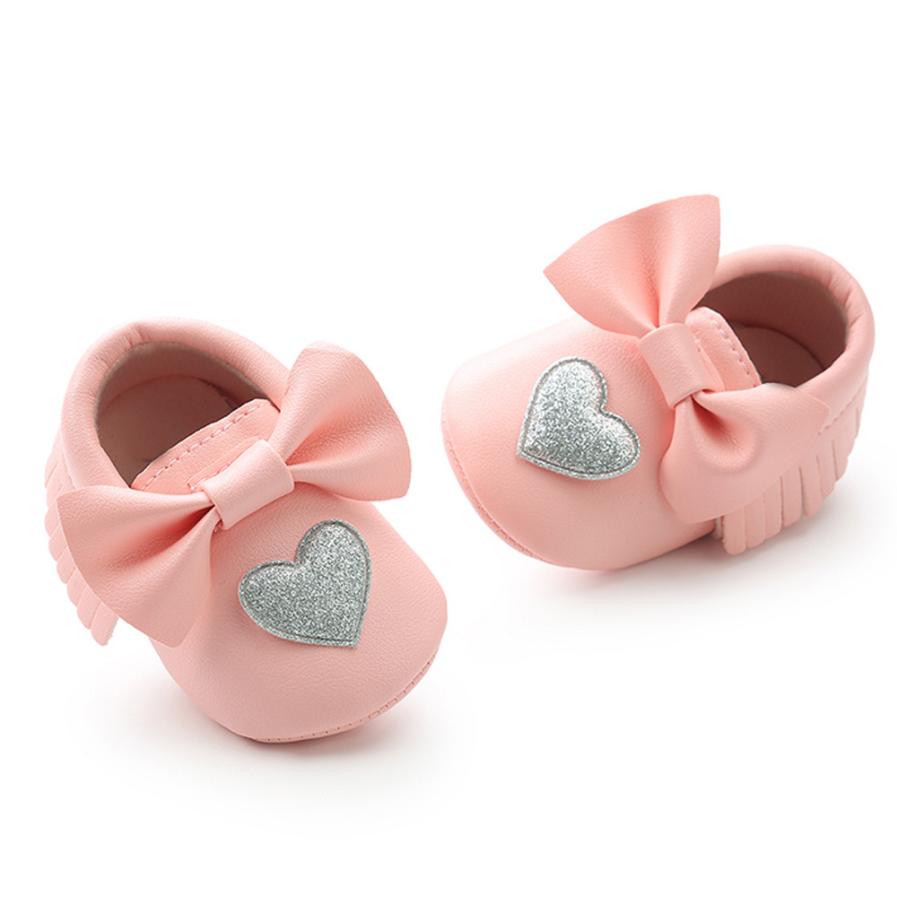 Children  Shores Baby Girl Sequins Bowknot Love