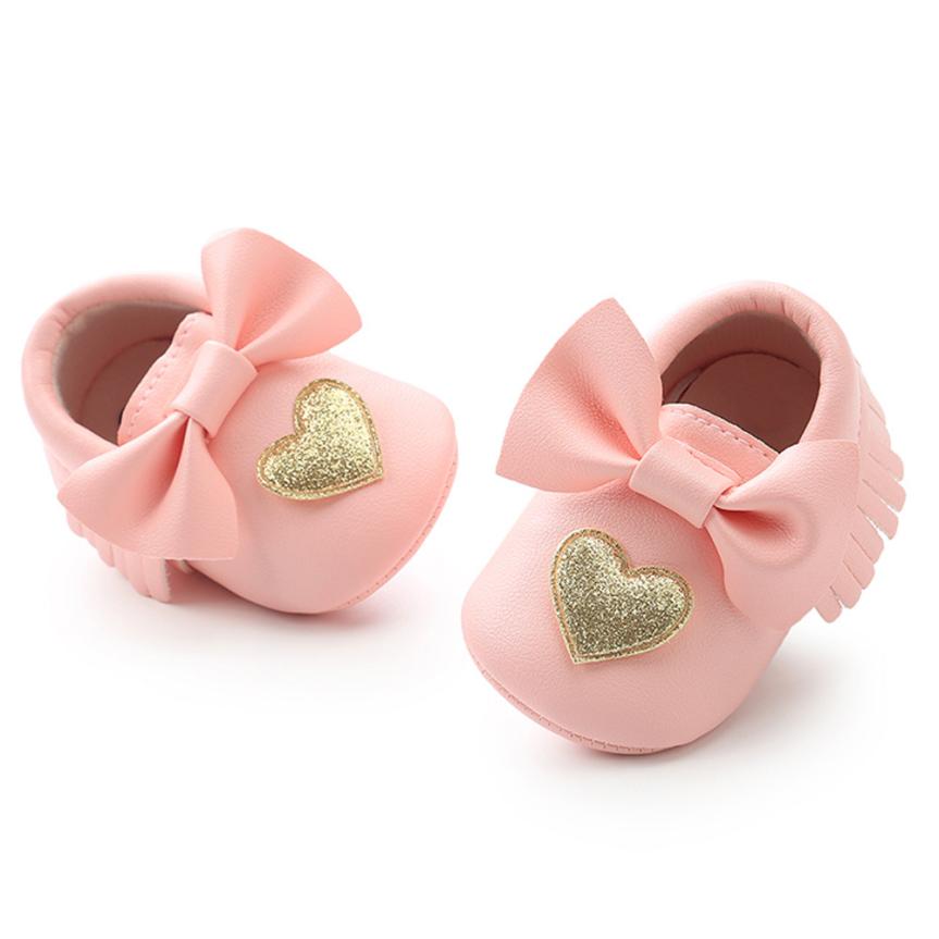 Children  Shores Baby Girl Sequins Bowknot Love