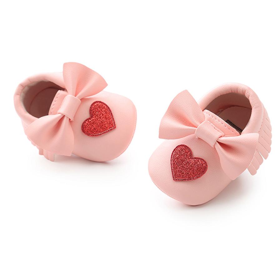 Children  Shores Baby Girl Sequins Bowknot Love