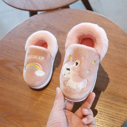 Children's Cotton Shoes Autumn Winter Home Indoor