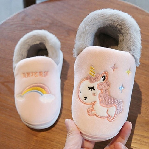 Children's Cotton Shoes Autumn Winter Home Indoor